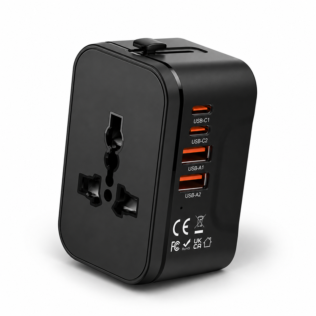 Kit Voyageur | Sac Sous-Vide & Pompe · Batterie · Prise Universelle