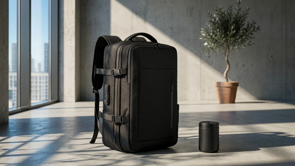 Kit Voyageur | Sac Sous-Vide & Pompe · Batterie · Prise Universelle
